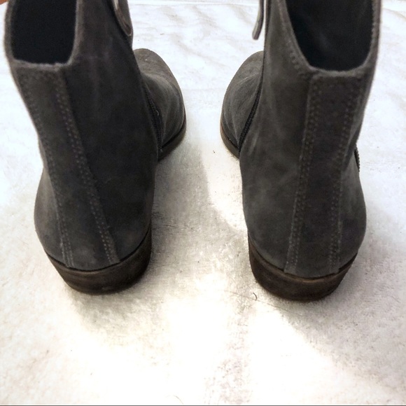 BCBGeneration Grey Zip Ankle Booties - Picture 4 of 6
